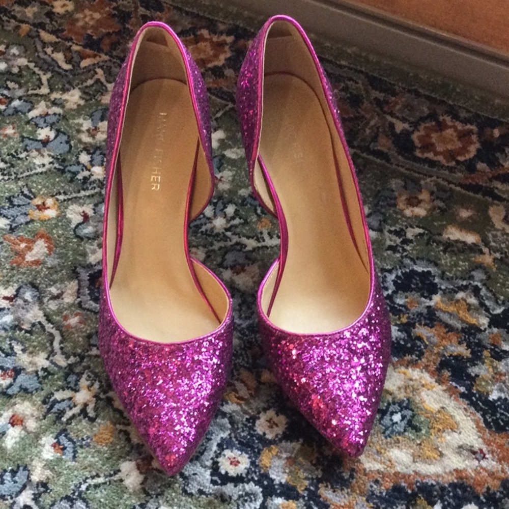 Mark Fisher Pink Glitter Women's Shoes
